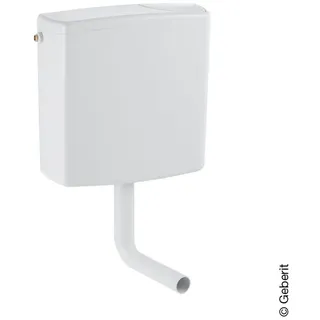 Geberit AP140 tiefhängend, Spül Stopp, weiss