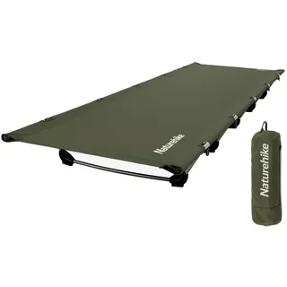 Naturehike Campingbett Ultraleichtes Feldbett Tragbares Klappbett für Erwachsene Schlafen Belastbarkeit bis 150kg Campingliege für Zelten Wandern Home Rucksackreisen Büro-Mittagspause-Bett
