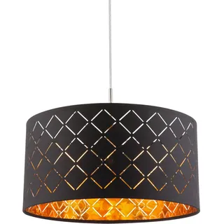 GLOBO CLARKE 0-flg. 40 cm halbkugelförmig gold, schwarz
