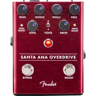 Fender® »SANTA ANA OVERDRIVE« Boden-Effekt-Pedal