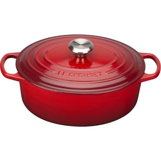 Le Creuset Signature Bräter 29 cm oval kirschrot