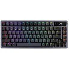 ASUS ROG AZOTH 75% Wireless DIY Custom RGB - Gaming Tastaturen - ohne Numpad - Englisch - US - Schwarz