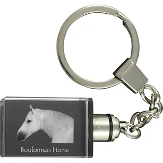 Boulonnais-Pferd - Wanduhr mit Pferd, Uhr mit Druck für das Regal, personalisierte Hausdekoration der Marke Art-Dog