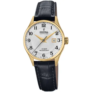 Festina Swiss Made F20011/5 schwarz - Gold