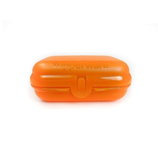 TUPPERWARE To Go Twin orange Brotdose Behälter Lunchbox Twin klein Größe 2