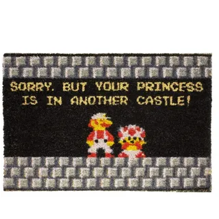 getDigital Fußmatte Your Princess is in Another Castle Türvorleger – Großartiger Fan-Artikel als Türmatte für Zuhause