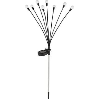 Globo Solarleuchte Edelstahl RGB 70 cm