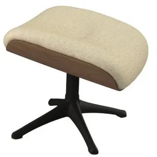flexlux Fußhocker Clement Beinstütze Polyester 44 x 47 x 35 cm Grau