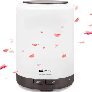 Aroma Diffuser, 300ML Leiser Ultraschall Luftbefeuchter DuftöL Diffuser
