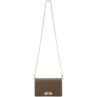 SEIDENFELT MANUFAKTUR Abendtasche Eiby Clutch Khaki Green braun