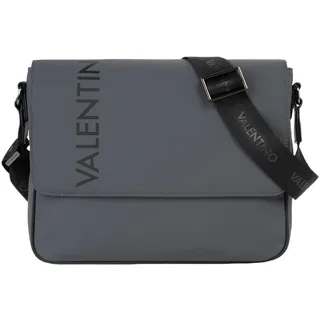 Valentino Schultertasche Umhängetasche Dragonhawk Crossbody Bag Grigio/Nero dunkelgrau