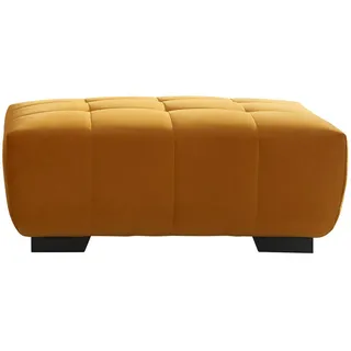 Hom`in Hocker , Gelb , Metall , Uni , rechteckig , 106x40x72 cm , Stoffauswahl , Wohnzimmer, Sessel, Hocker & Hockerbänke, Sitzhocker
