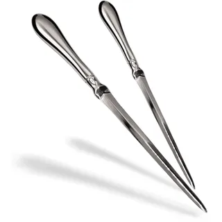 Uncommon Desks Brieföffner-Messer – glatter Metallüberzug – ergonomischer, abgerundeter Griff für Komfort – für Zuhause und Büro – 1 Packung