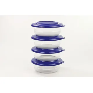 TUPPERWARE Tafelperle (4) Tafelfeine Schüssel Classic Royal 275 ml mittelblau 29978