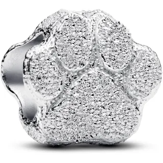 Pandora Moments Strukturierte Pfote Mini-Charm aus Sterling Silber, Kompatibel Moments, 794043C00 Charm Anhänger