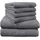 Brillant Handtuchset 6-tlg. grau