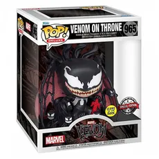 POP! Deluxe Venom on Throne 965 Glows in The Dark