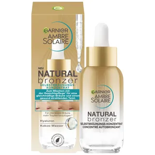 Garnier Selbstbräunungs-Konzentrat, Ambre Solaire Natural Bronzer, 30 ml