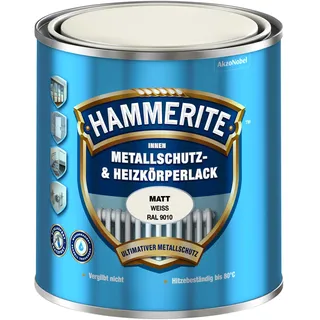 HAMMERITE Metallschutzlack Weiß matt 0,5 l