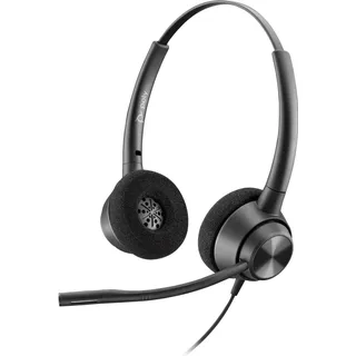 Poly Encore Pro 320 (Kabelgebunden, Office Headset, Schwarz