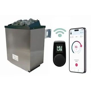 Karibu Saunaofen 9 kW + WiFi-Steuerung