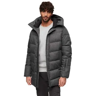 Superdry City Chevron Jacke - Grey Herringbone - XL