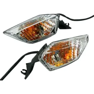 K&s Technologies Kawasaki Front-left 27-2322c Blinker - Clear - One Size