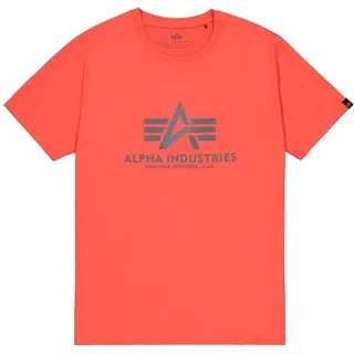 Alpha Industries Basic T-Shirt für Herren Radiant Red