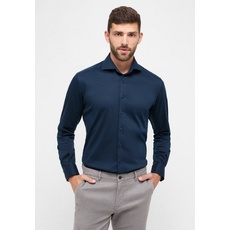 Bild COMFORT FIT Jersey Shirt in dunkelblau unifarben, dunkelblau, 42