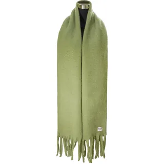 chillouts XXL-Schal »Govinda Scarf«, mit eleganten Fransen, grün