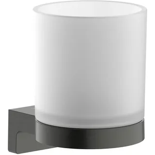 Hansgrohe Zahnputzbecher Brushed Black Chrome