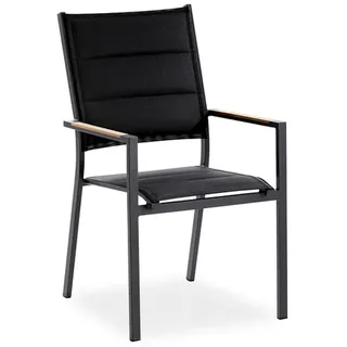 Niehoff Nantes Hochlehner 56 x 64 x 95 cm schwarz 2 St.