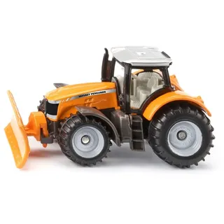 Siku 1564 - Massey Ferguson mit Räumschild, Traktor, 80x55x48mm