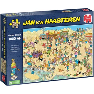 Jan van Haasteren - Sandskulpturen - 1000 Teile, 1000 Stück(e), Humor, 12 Jahr(e)