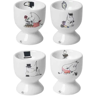 Eierbecher »Mumins« JOY, 4er-Set.