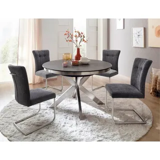 MCA Furniture Winnipeg Ø 120/160 cm silber