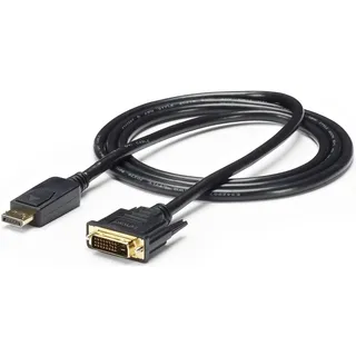 Startech DisplayPort zu DVI Kabel 1,8 m Schwarz