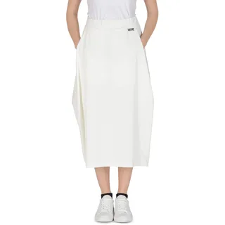 19V69 ITALIA Damen Bambi White Lässiger Business-Rock, L (8er Pack)