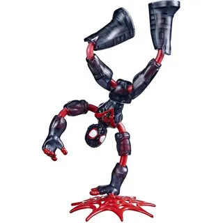Hasbro- Figura Spiderman Bend und Flex misiones 3 Mod. sdos, Multicolor (F3844) HASBRO - Navy, Rot
