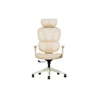 FlexiSpot Bürostuhl BS5W Stoff orange, Gestell schwarz