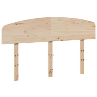 vidaXL Kopfteil 140 cm Massivholz Kiefer - Braun