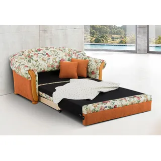 Home Affaire Schlafcouch Polyester 2-Sitzer Terrakotta