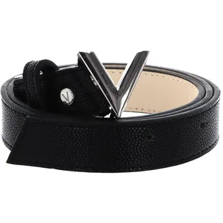 Valentino 1R4-DIVINA Geldbörse, Nero/Argento, W130 für Damen, Schwarz/Silber