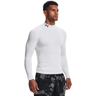 Under Armour Herren UA CG Comp Mock White / black (100) XS
