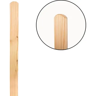 Zaunlatten-Paket "Usedom" (gehobelt, Kopf gerundet) 2/9/90 cm 30 Stück