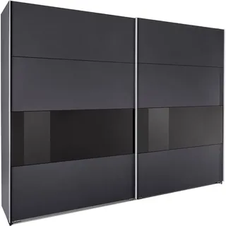 WIMEX Schwebetürenschrank Bramfeld 270 x 208 x 64 cm Schwarz