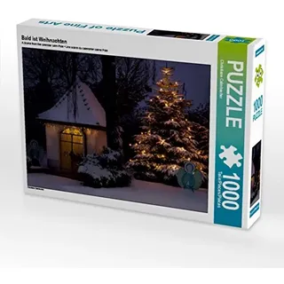 CALVENDO Puzzle Bald ist Weihnachten 1000 Teile Puzzle quer | Lege-Größe cm Foto-Puzzle für glückliche Stunden
