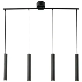 Nordlux Pendelleuchte , Schwarz , Metall , länglich , 5x40x115.5 cm , Lampen & Leuchten, Innenbeleuchtung, Hängeleuchten, Pendelleuchten