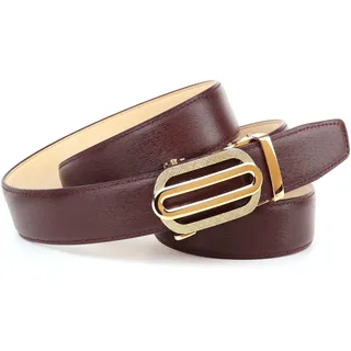 Anthoni Crown Ledergürtel, rot