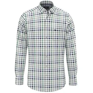 Fynch Hatton 14148000 Langarmhemd - Grass Green - S